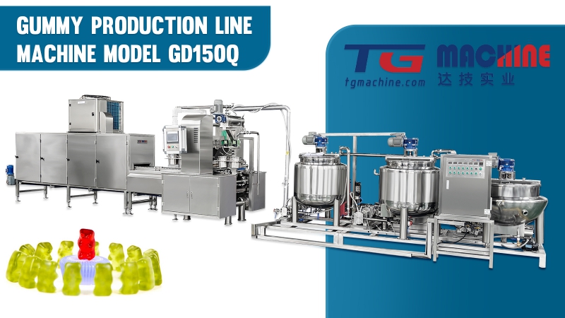 Jelly gummy candy machine