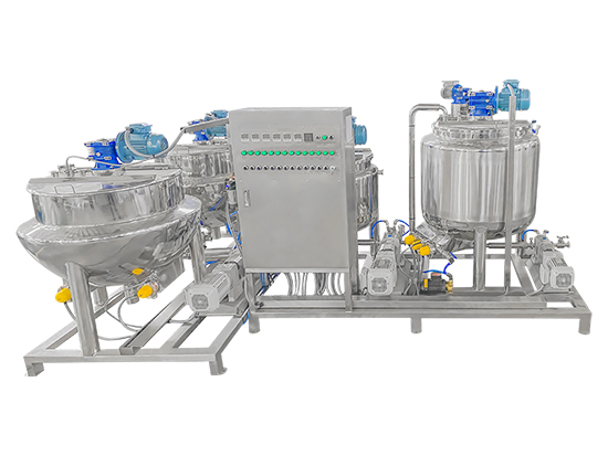 Jacketed cooking kettle