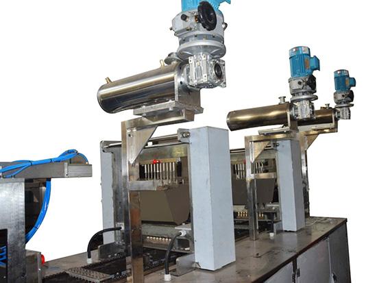 Double depositing head